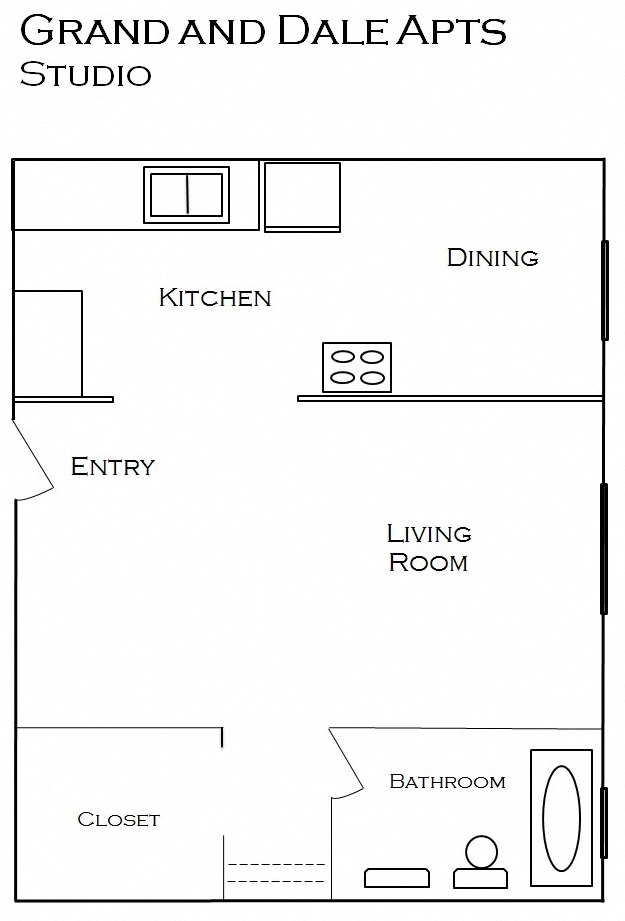 Grand and Dale Apartments in Summit Hill